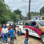 Guardia Estatal entrega regalos y juguetes a menores en la zona rural del municipio de Llera de Canales