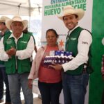 Programa alimentario de “huevo y leche” llega a comunidades rurales
