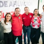 Reconoce Lorena de la Garza el liderazgo de militantes priistas en jornada de afiliación
