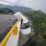 Accidente fatal en carretera de Tamaulipas, copiloto de camioneta pierde la vida