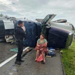 Vuelca tractocamión en carretera de Tamaulipas, tramo: González – Llera