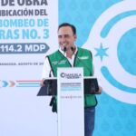 Llega Manolo a Piedras Negras con 155 mdp para drenaje y tratamiento de agua