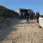 Camión de basura vuelca dentro del relleno sanitario en Piedras Negras