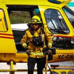 Brigadista de Protección Civil Nuevo León viaja a Canadá para combatir incendios forestales