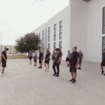 Guardia Estatal de Tamaulipas realiza jornada de acondicionamiento físico en Nuevo Laredo