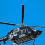 Atacan a balazos helicóptero de Seguridad Pública en Chihuahua; un agente resulta herido