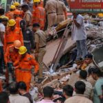 Colapsa edificio y mueren siete personas en Nueva Delhi