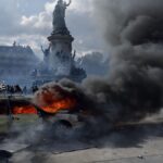 Protestas terminan con más de mil 800 detenidos en Francia