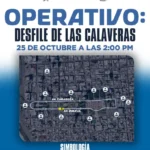Anuncian cierres viales en el centro de Monterrey por el desfile de las calaveras