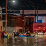Rescatan a ocho personas atrapadas en sus viviendas tras inundciones en Tijuana