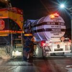 Choque entre locomotora y pipa con 31 mil litros de gasolina moviliza a cuerpos de emergencia en Escobedo